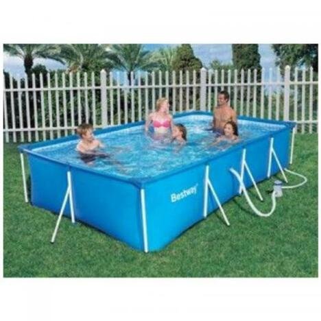 PISCINA Bestway METAL FRAME 400 x 211 x 81 cm